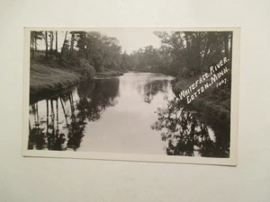 RPPC Cotton Minnesota Postcard Whiteface River Real Photo MN - Picture 1 of 2