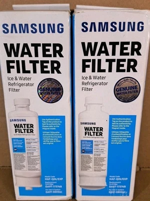 Samsung Refrigerator Water Filter - White DA97-17376B Use For DA97-08006C - 2 Pk - Image 1 of 2