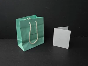 Tiffany & Co Small Gift Bag w/receipt/card holder - Picture 1 of 6