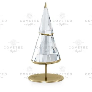 Swarovski Crystal HOLIDAY MAGIC CHRISTMAS TREE LARGE 5596436 Mint Gold Brand New - Picture 1 of 1