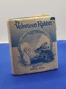 The Velveteen Rabbit By Margery Williams Mini Book Dust Cover Collector Vintage - Picture 1 of 13