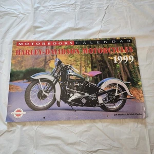 Harley-Davidson Motorcycle 1999 Calendar Motorbooks Wall Calendar - Picture 1 of 4