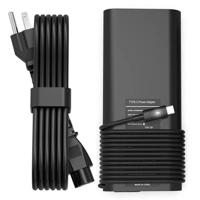 130W USB C Type C Adapter Laptop Charger Compatible with Dell XPS 15 2in1 957... - Image 1 of 4