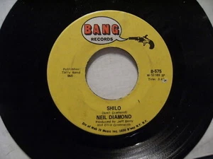 NEIL DIAMOND SHILO/LA BAMBA New/Unplayed 45 - Imagen 1 de 2