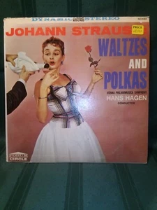 Johann Strauss Waltzes And Polkas Vienna Philharmusica Symphony Hans Hagen WP247 - Picture 1 of 4