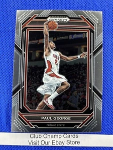 2023 #58 Paul George Panini Prizm Draft Picks Basket Fresno State - Foto 1 di 2