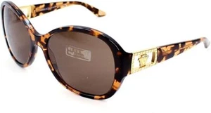 Versace VE4241B 998/73 Butterfly Amber Havana Brown Gradient Lens Sunglasses - Picture 1 of 3