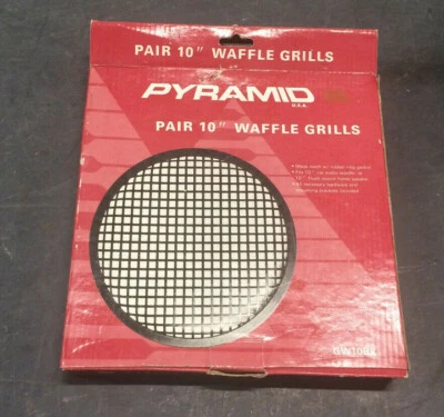 (2) Parrillas piramidales de 10 pulgadas para gofres nuevas en caja Foto 1 de 2