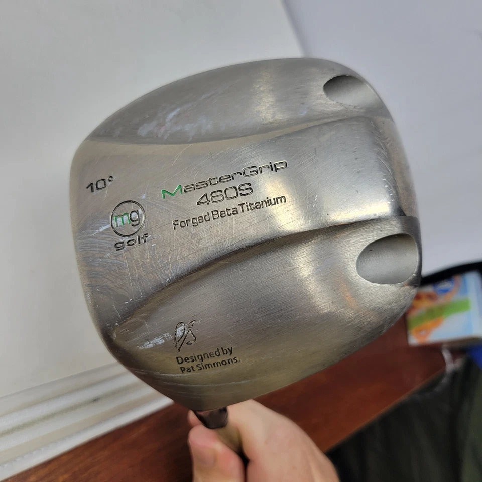 MG Golf 460S Driver Pat Simmons Left Hand Graphite Senior Flex Mastergrip MC-60 - Image 1 of 4