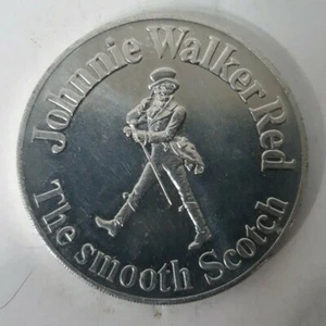 1972 Kansas City Chiefs Football Spielplan Johnnie Walker Red Scotch Medaille Münze - Bild 1 von 4