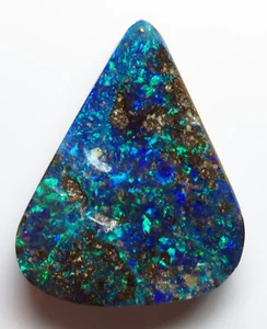 Australian Boulder Opal 15.25ct Queensland Natural Stone - Picture 1 of 8