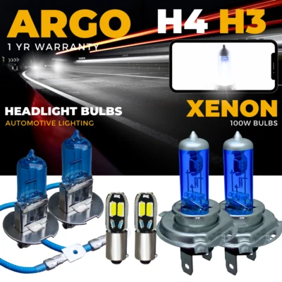 For Mercedes 190 W201 Headlight 1982-93 Xenon White Hid Led Fog Side Light Bulbs - Image 1 of 4