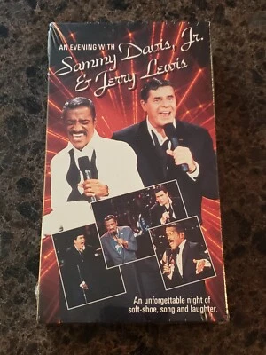 BRAND NEW An Evening with Sammy Davis Jr & Jerry Lewis (VHS; 1990) RARE Sealed - Image 1 of 4