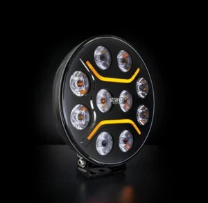 1 Teilig - DARK KNIGHT INTENSE 9" VOLL-LED-FAHRLICHT - Strands - Afbeelding 1 van 3