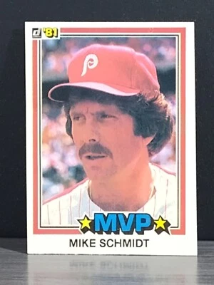 1981 Donruss - #590 Mike Schmidt- ( Side Has Little Damage. Refer To Photo #3) - Image 1 of 3