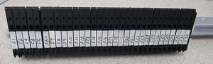 ALLEN-BRADLEY BUL 1492 STYLE H FUSABLE LINK TERMINAL BLOCKS(LOT OF 32) - Picture 1 of 3