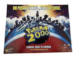 🎬🍿 Pokemon 2000: Der Film - Kino kleines Quad Filmplakat - Bild 1 von 3