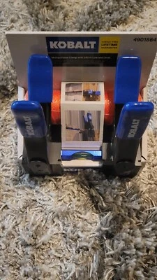 Conjunto de 2 braçadeiras, nível e cordas Kobalt 4 peças multiuso novo - Imagem 1 de 2