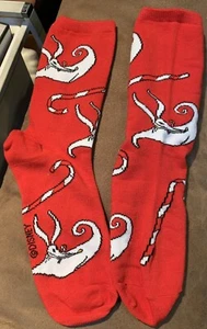 NIGHTMARE BEFORE CHRISTMAS SOCKS CREW SZ 4-10 - Picture 1 of 2