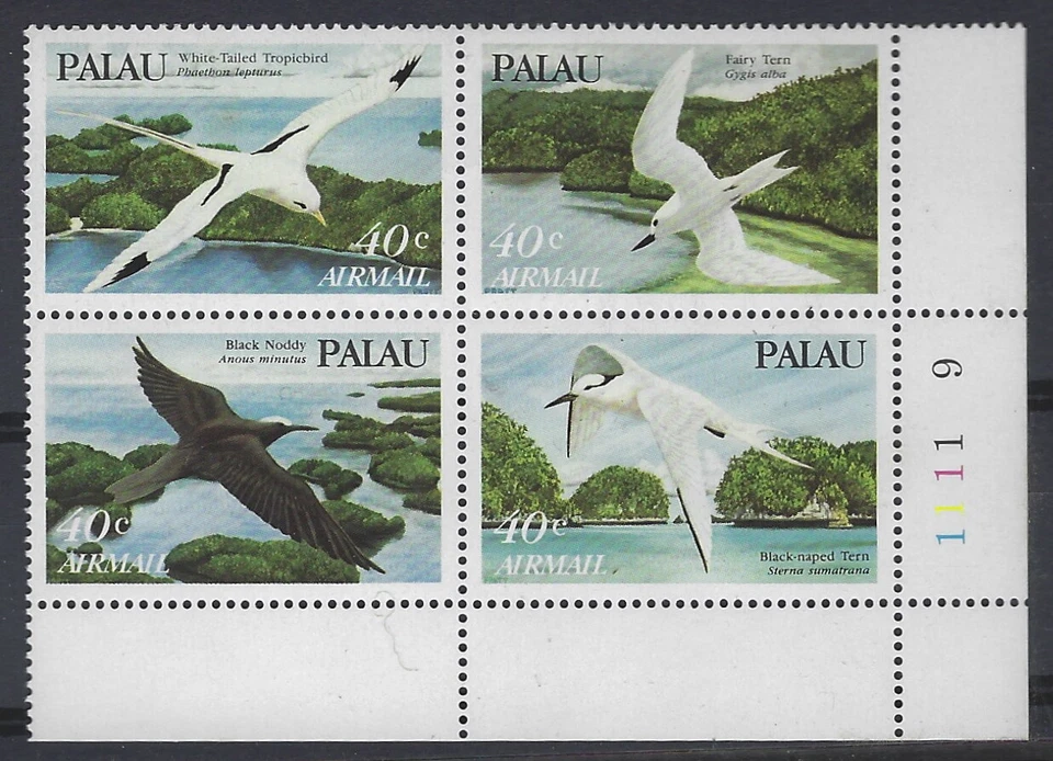 Palau Sea Birds 1984 block of 4 MUH - Image 1 of 1
