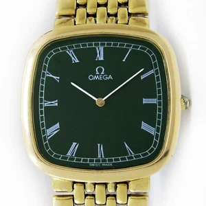 OMEGA DeVille Quartz 30mm Slim Square Unisex / Women Watch Ref. 395.0877.2 - Picture 1 of 18
