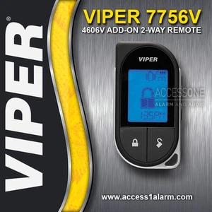 Control remoto adicional LCD Viper 7756V 2 vías 1 milla para Viper 4606V - Imagen 1 de 6