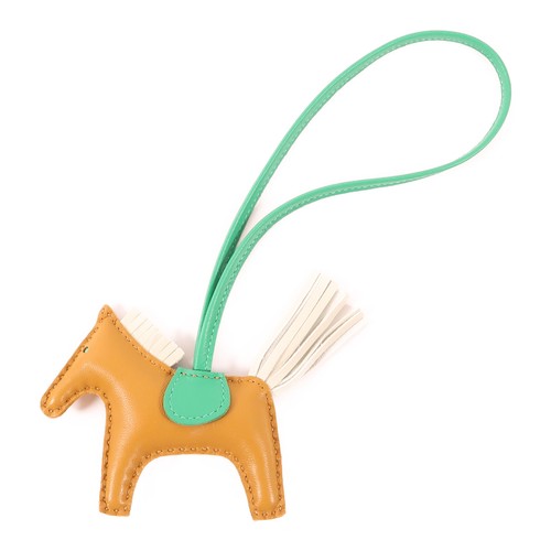 HERMÈS HERMES Rodeo PM Charm Pelle Veloce 2H Kraft