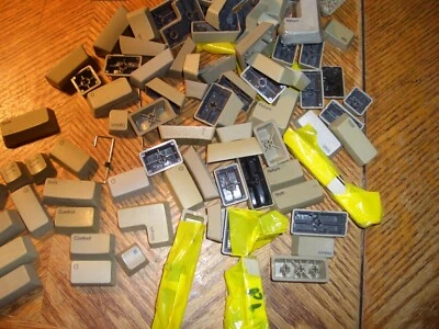 VINTAGE  APPLE  IIe  e  "HIGH-DEMAND"  KEYCAPS:   $3.40 each + $5.25 shipping - Image 1 of 4
