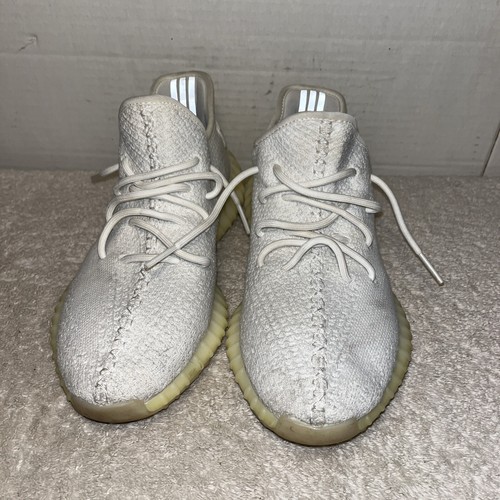 ADIDAS Yeezy Boost 350 V2 Triple White Cream White CP9366 Taglia 9 5