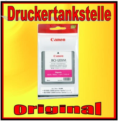 Original Ink Canon BCI-1201 Magenta N1000 N2000 Bij-1000 Bij-2000 Series - Image 1 of 2