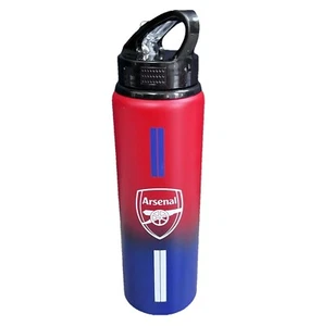 Official Arsenal Aluminium Fade Water Bottle Red / Blue New! - Picture 1 of 5