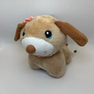 Vtech Care For Me Lerntrage hellbraun Welpe Hund Plüschtier Stofftier 6 Zoll - Bild 1 von 5