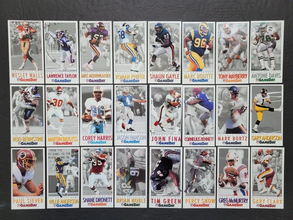 1992 FLEER GAMEDAY FOOTBALL CARDS You Pick #251 to #500 Nr Mt-Mint Tall Boy - Image 1 of 4