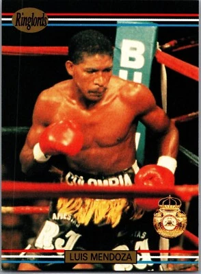 1991 Ringlords Boxing- #37 Luis Mendoza - Image 1 of 2