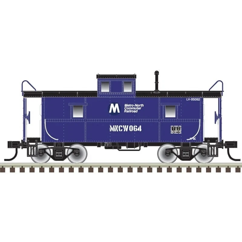 ATLAS N Scale Cupola Caboose Metro North Road #064 ATL50006037 - Image 1 of 1