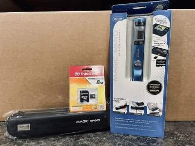 Vupoint Magic Wand Portable Scanner 1-Inch Color LCD Display, NIB w/ Case & SD - Image 1 of 4