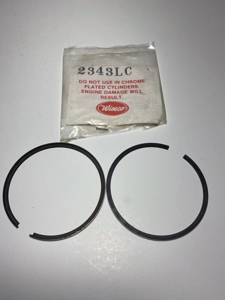 Piston Rings NOS Wiseco # 2343LC Yamaha 340 Kawasaki 340 BSE 340 Skidoo TNT 340 - Image 1 of 1
