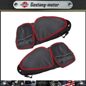 For Polaris RZR XP 1000 900 Turbo S UTV Front Side Storage Door Bag w/ Knee Pad - Picture 1 of 6