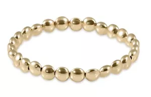 Enewton 14kt Gold-filled Honesty 6mm Beads Stretch Stack Bracelet Jewelry New - Picture 1 of 1