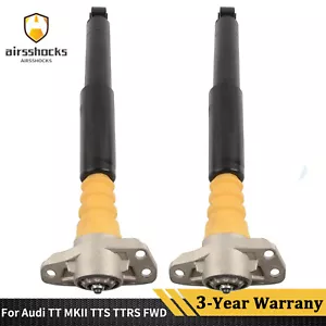 Pair For Audi TT MKII TTS TTRS FWD Rear Shock Absorbers w/Magnetic Ride 07-15 - Picture 1 of 6