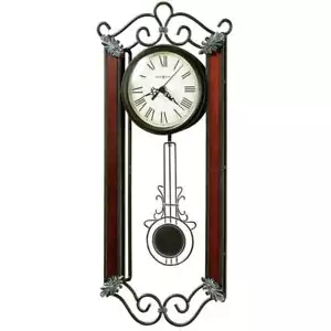 Howard Miller Carmen Wall Clock, Windsor Cherry - 625326 - Picture 1 of 1