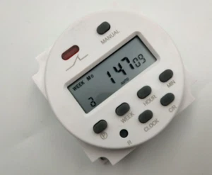 Digital Timer Switch Microcomputer Control 12V 110V 24V Programmable Time Relay - Picture 1 of 2