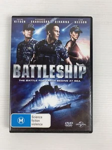 BATTLESHIP Rihanna Liam Neeson DVD R4 Mint Disc - Picture 1 of 4