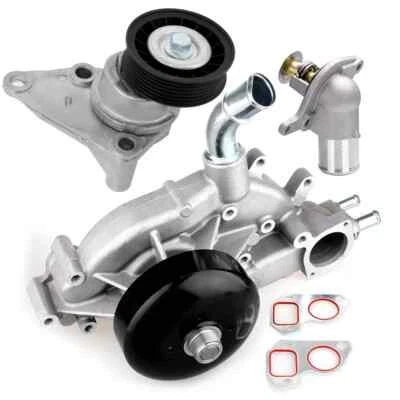 Water Pump&Thermostat&Tensioner for Chevy Silverado 1500 Tahoe Express 1500 - Image 1 of 4