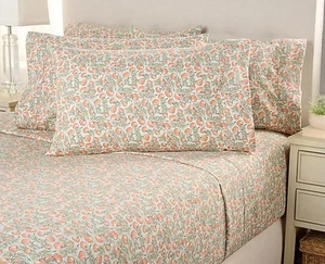 Juego de sábanas impresas cosecha doble cepillado Home Reflections - Queen - Imagen 1 de 1