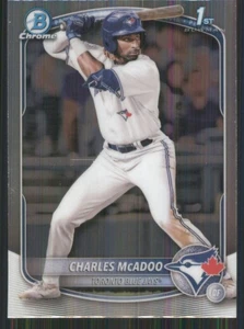 2025 Bowman Chrome Prospects #BCP-150 Charles McAdoo Toronto Blue Jays TW2700 - Picture 1 of 2