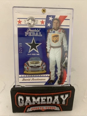 2008 Wheels David Ruetimann Pushin’ Pedal Driver Race Used Relic /99 - Image 1 of 2