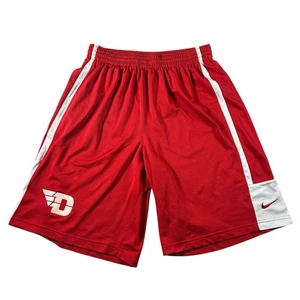 Nike University Of Dayton Flyers Basketball Shorts Herren Large Dri-Fit rot Y2K - Bild 1 von 11