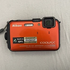 Nikon Coolpix AW100 - Unterwasser Kamera, 10m, 16 MP, Shockproof (6087) - Bild 1 von 4