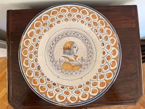 Piatto decorativo in ceramica di l'Antica di Deruta. - Foto 1 di 5
